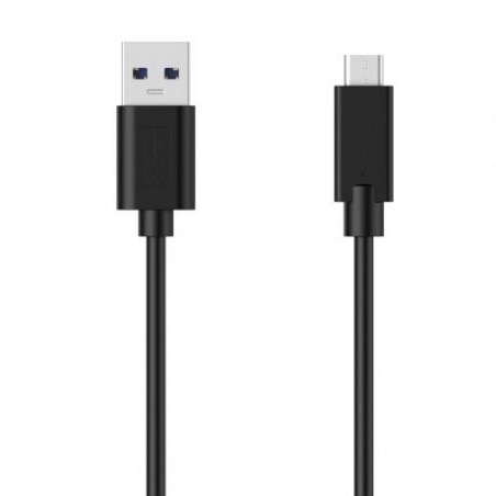 CAVO USB TYPE C 3.0 A/C M/M 1MT NERO