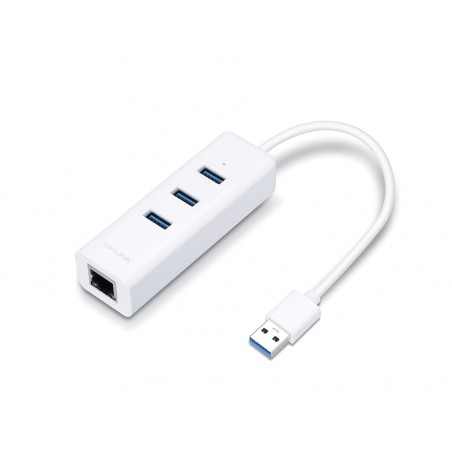 HUB USB 3.1+ADATTATORE RETE TP-LINK GIGABIT USB 3.0