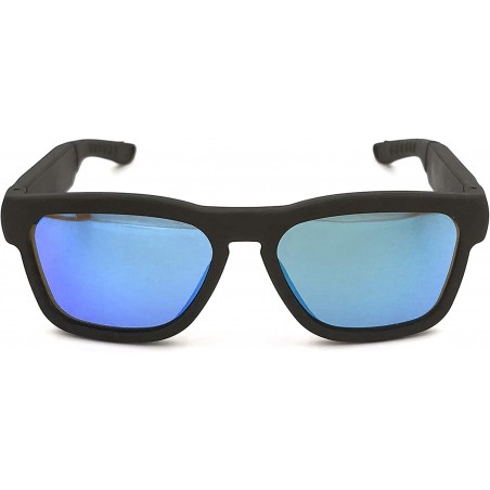 OCCHIALI MFI TRENDY RUBBER BK - MIRROR BLUE