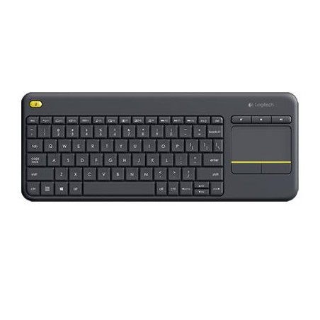 TASTIERA LOGITECH K400 PLUS WIRELESS CON TOUCH PAD - MULTIMEDIALE