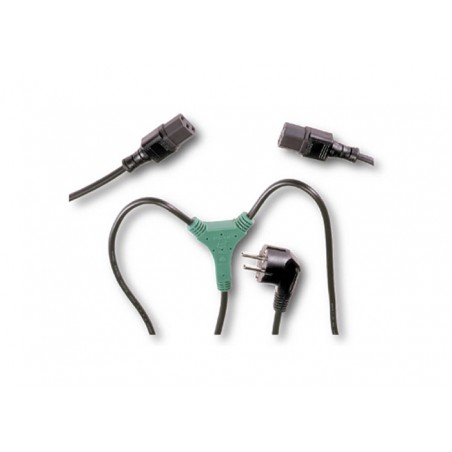 CAVO ALIM.SCHUKO + 2 VDE NERO 1.8 mt