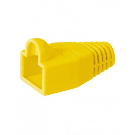 COPRI PLUG RJ45 GIALLO CON SERRACAVO