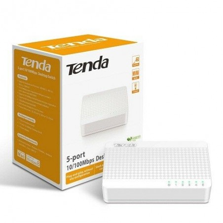 Tenda S105 5-Port Mini Eco Fast Etherneh